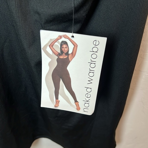 NWT Naked Wardrobe Halter Mini Dress - Picture 7 of 8